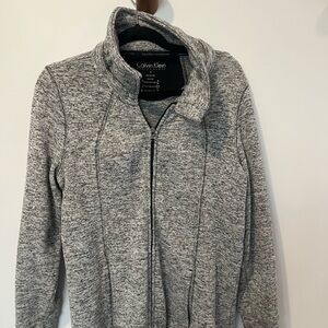 Calvin Klein Performance Heathered Gray Jacket
